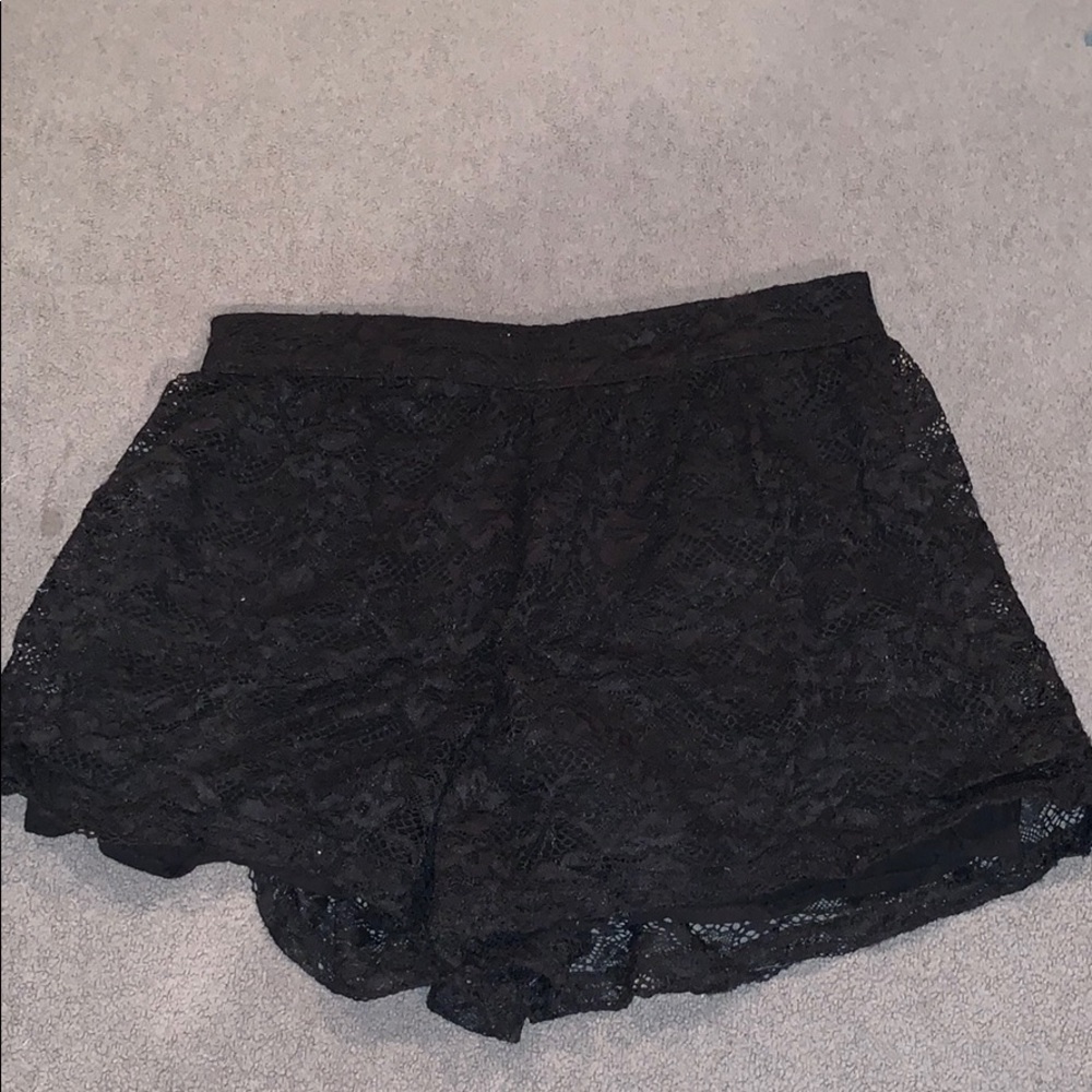 Hollister Lacey Black Shorts